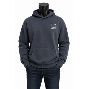 Elwood Salt Graphic Hoodie Mens XL Faded Black Where Production Gets Creative